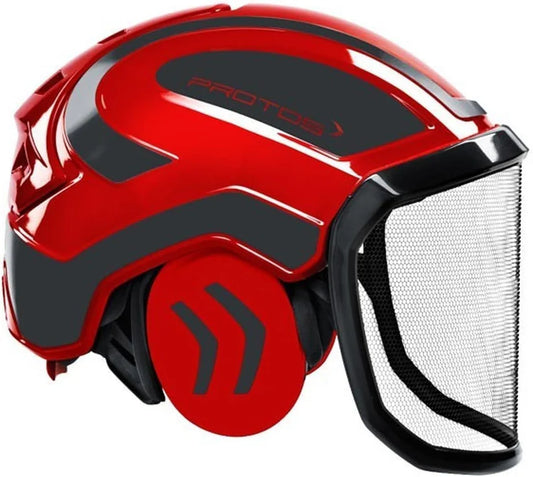 CASCO PROTOS GRIGIO/ROSSO