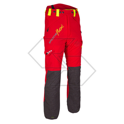 PANTALONE ANTITAGLIO ARBORTEC RE/YE ROSSO