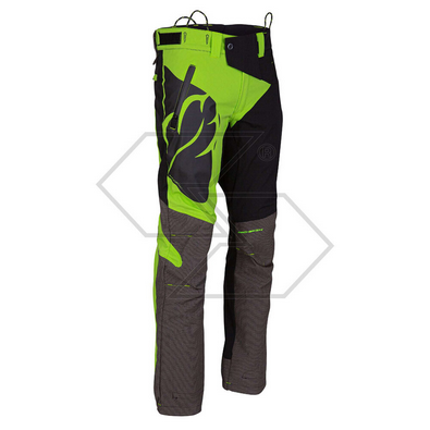 PANTALONE TECNICO SKINS PRO NERO/LIME