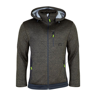 GIACCA FODERATA IN PILE YETI OLIVA