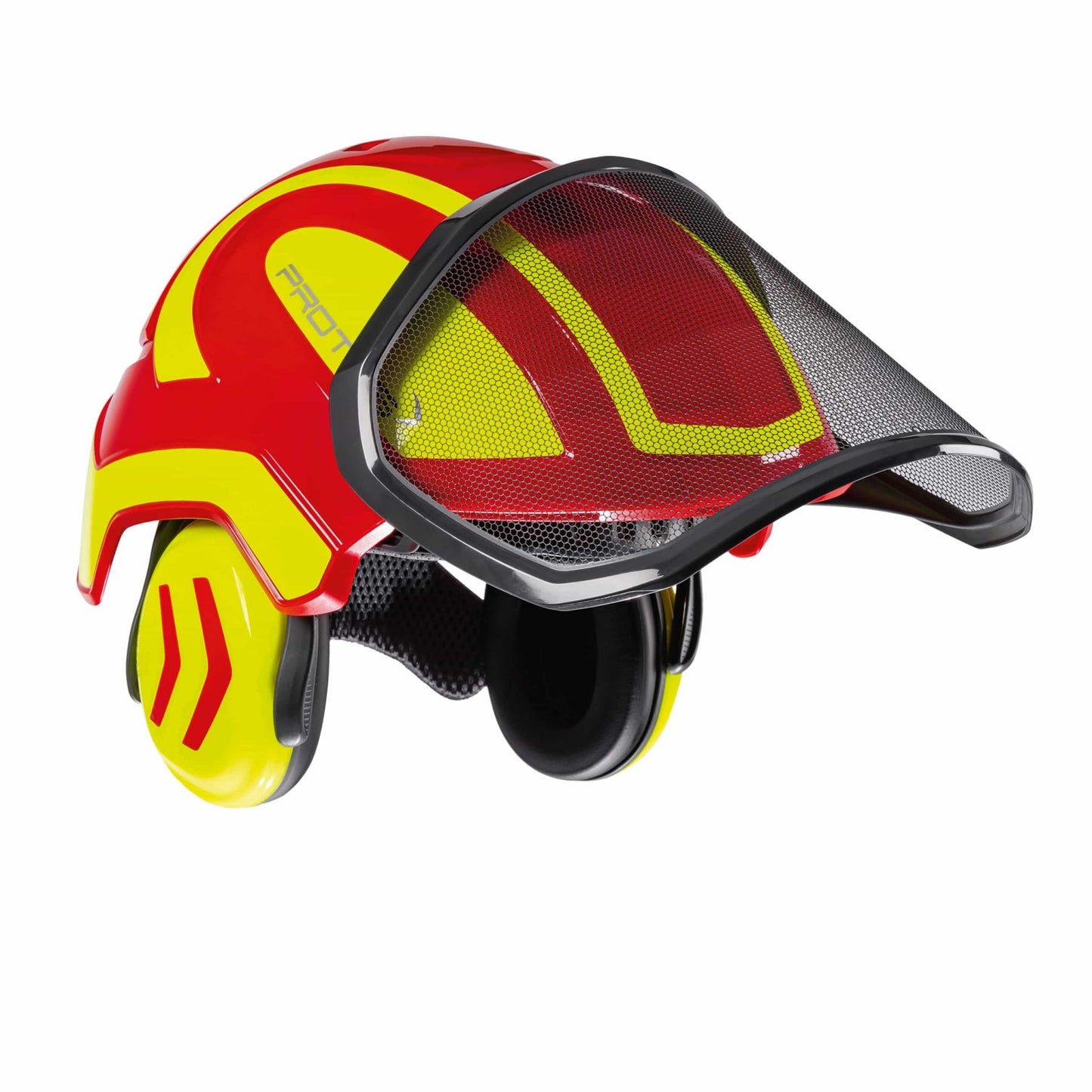 CASCO PROTOS ROSSO/GIALLO